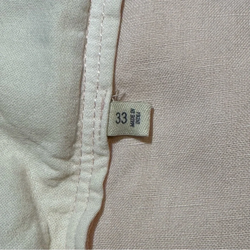 Faherty Malibu Short Mens 33 Summer Pink Linen Cotton Golf Casual